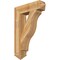 Ekena Millwork Funston Arts & Crafts Rough Sawn Bracket, Western Red Cedar, 6"W x 26"D x 38"H BKT06X26X38FST03RWR - alternate 1